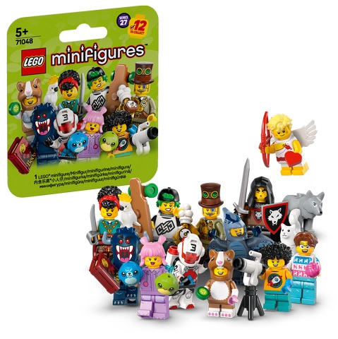 LEGO CITY (Minifugures) Personaggini (In box 10x10cm) In espo da 36pz…x36